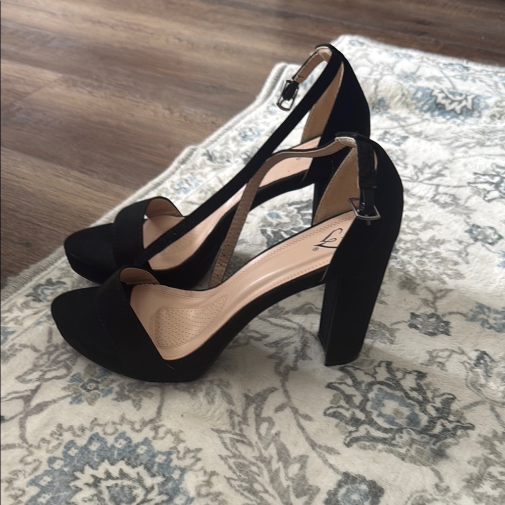 Elegant Black Women's Heels